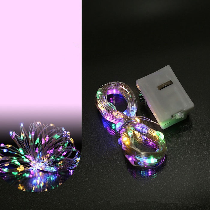 LED Colorful String Lights with 3 Modes