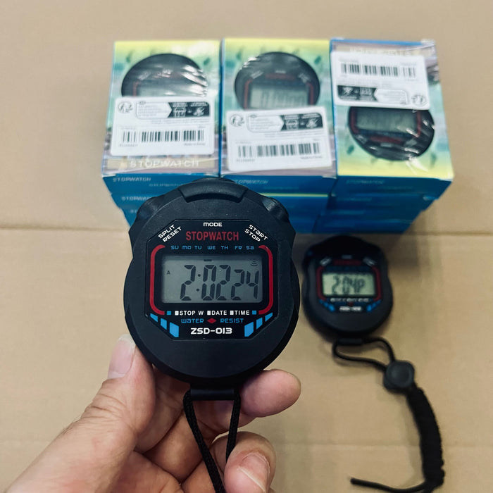 Multifunctional Waterproof Stopwatch Timer for Sports and Running