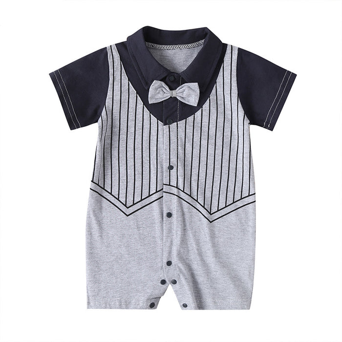 Little Gentleman Summer Short Sleeve Boys' Jumpsuit