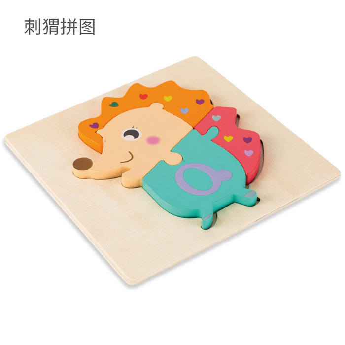 Children's Cartoon Puzzle Puzzle Wooden Toy