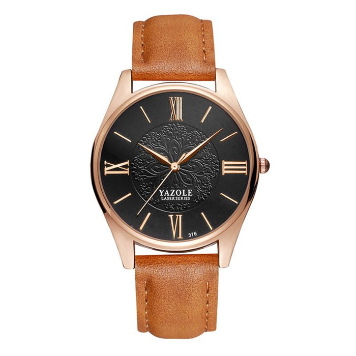 Mens Watches Top Brand Luxury YAZOLE Business Ultra-thin Fashion Male Clock