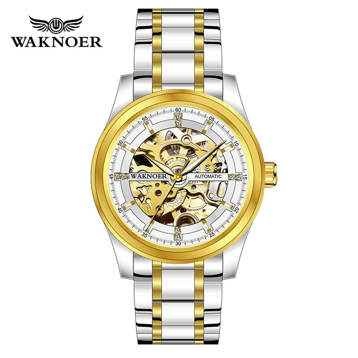 Automatic Mechanical Watches Business Men's Luxury Wristwatch Metal