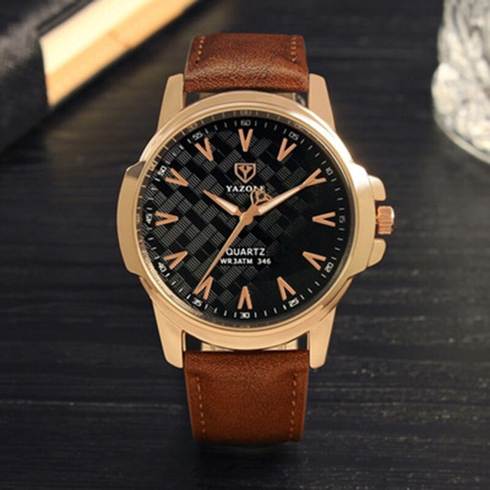 Famous Yazole Wrist Watch Men Wristwatch Male Clock Hodinky Quartz-watch