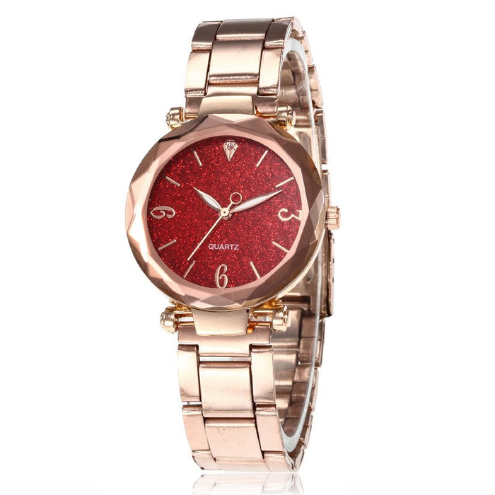 Women Quartz Classic Ladies Mujer Metal Wristwatch