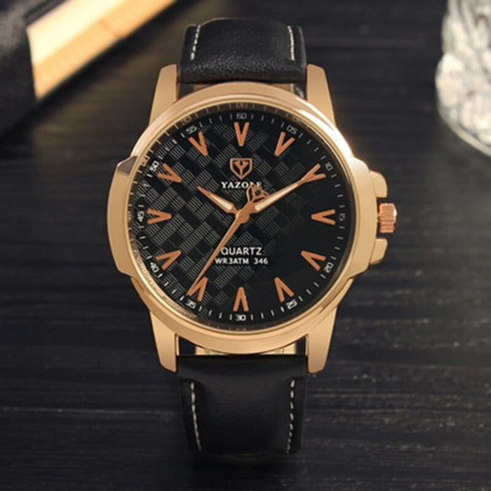 Famous Yazole Wrist Watch Men Wristwatch Male Clock Hodinky Quartz-watch