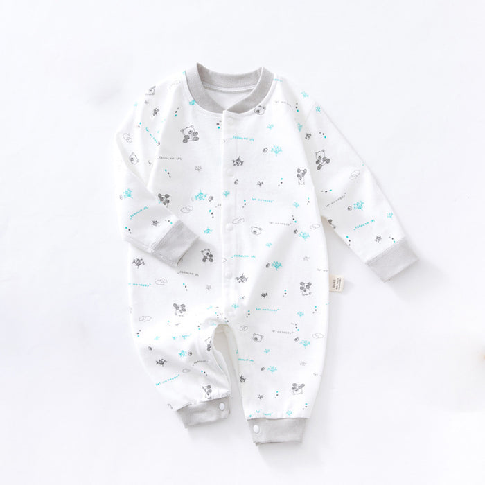 Newborn Baby Long Sleeved Jumpsuit