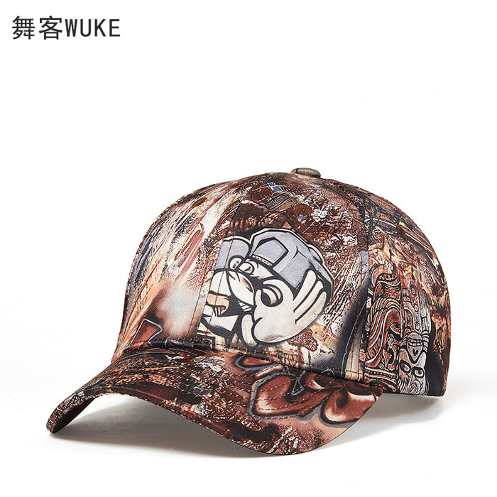 New Outdoor Sun Hat Personality Graffiti Baseball Cap