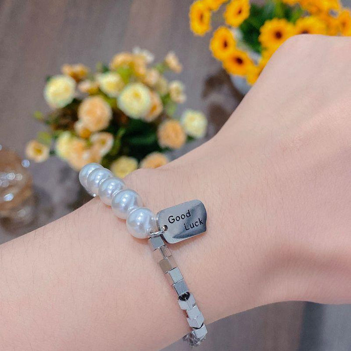 New Simple Design Square Stitching Women's Bracelet