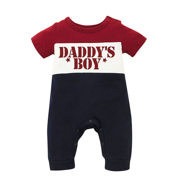 Summer Daddy's Boy Baby Romper