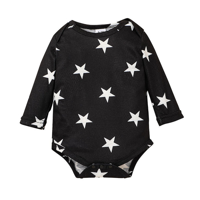 Casual Newborn Baby Boys' Letter Romper