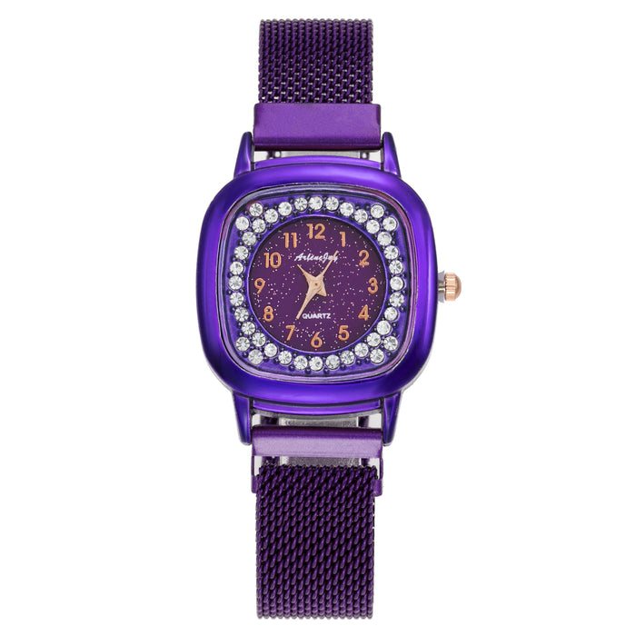 New Stainless Steel Women Wristwatch Quartz Fashion Casual Clock LLZ20026