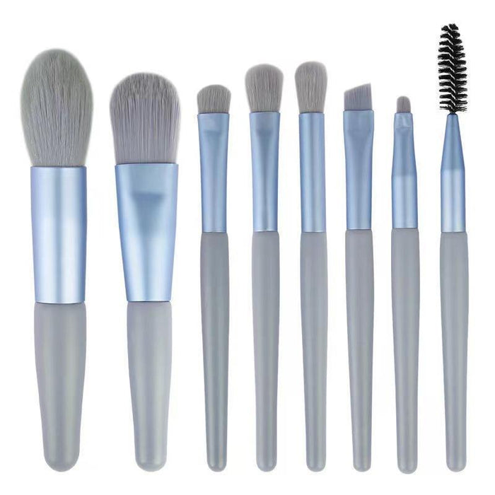 8pcs/set Portable Makeup Brush Set