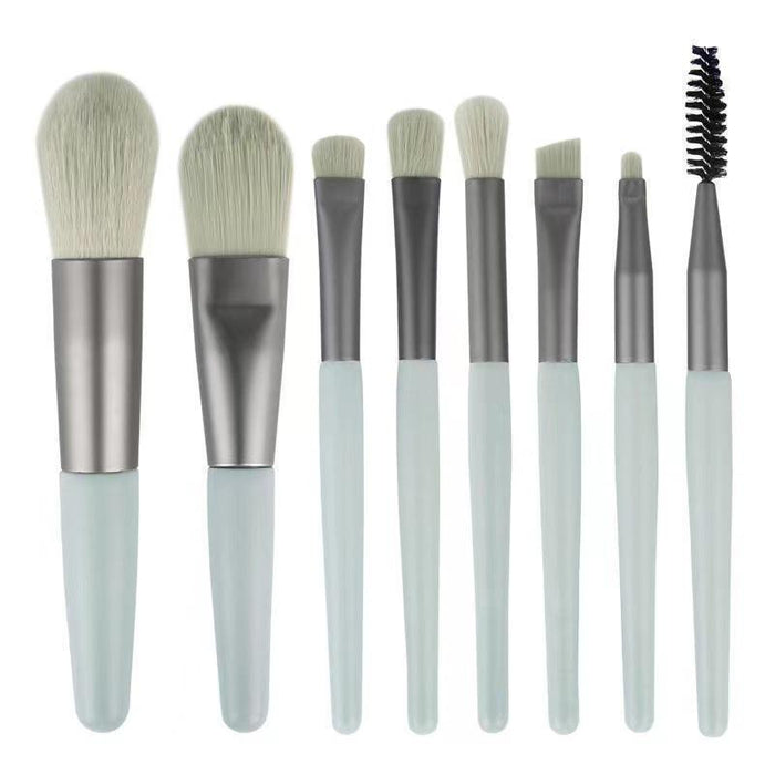 8pcs/set Portable Makeup Brush Set