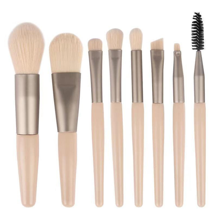 8pcs/set Portable Makeup Brush Set