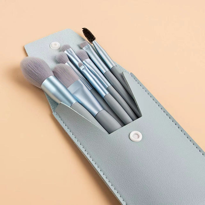 8pcs/set Portable Makeup Brush Set