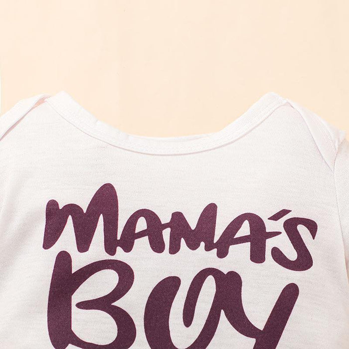 Summer Mama's Boy Baby Bodysuit