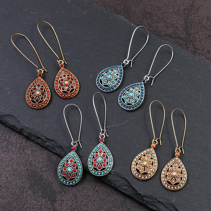 Boho Pop Drop Shape Earrings