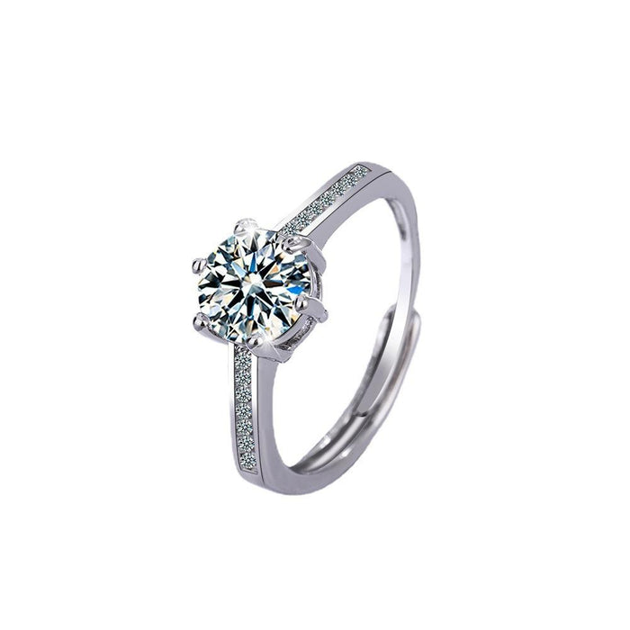 New Fashion Personalized Zircon Ring Proposal Ring