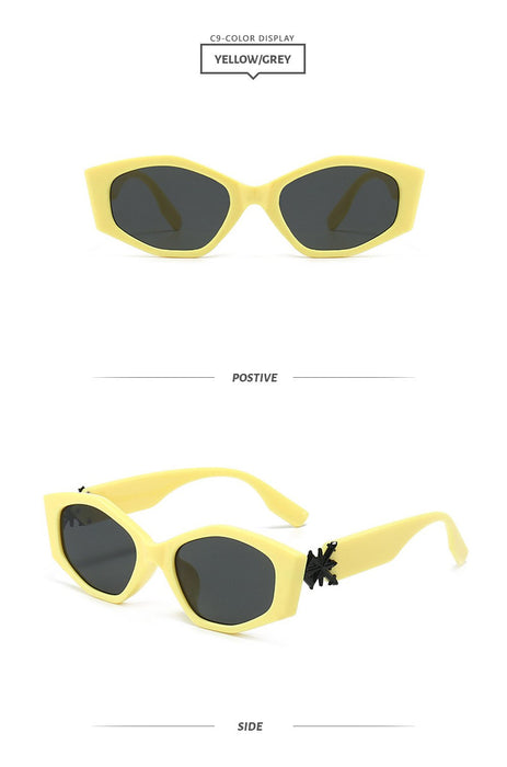 Sunglasses personality cat's Eye Sunglasses female