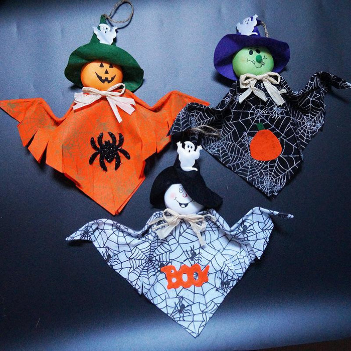 Halloween Ghost Decorative Pendant Fabric Decorations