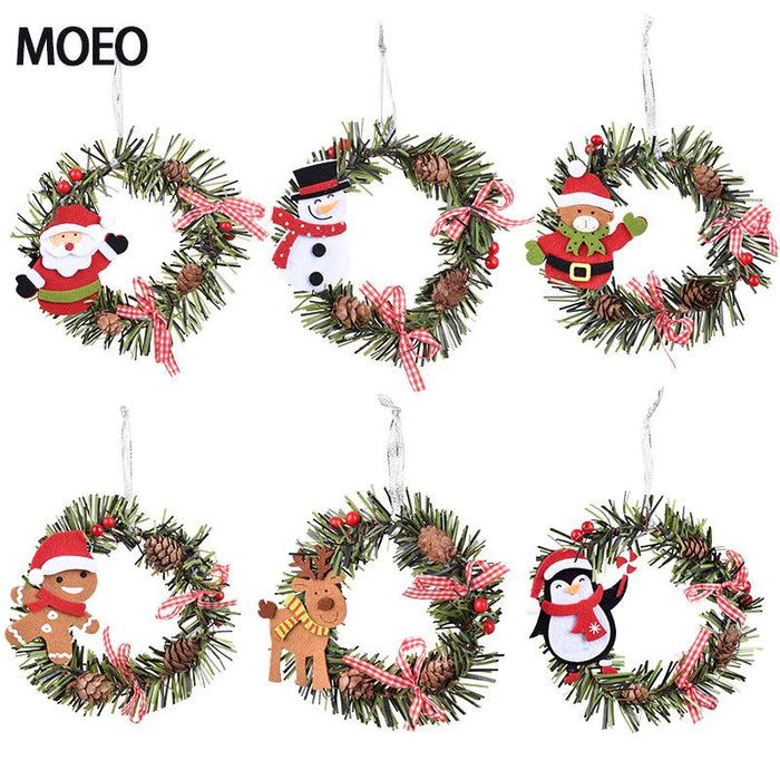 Christmas Decorations Wreath Ornaments