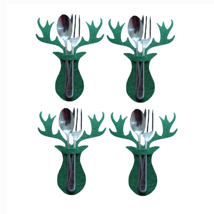 4PCS 44 Styles Christmas Knife and Fork Holder