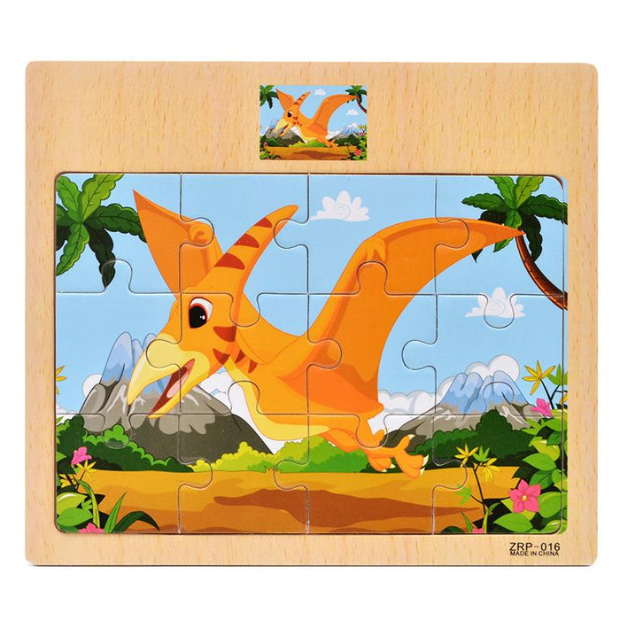 Children's Wooden Jigsaw Puzzle Puzzle Toy