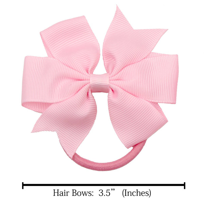 2PCS Hair tie with bow