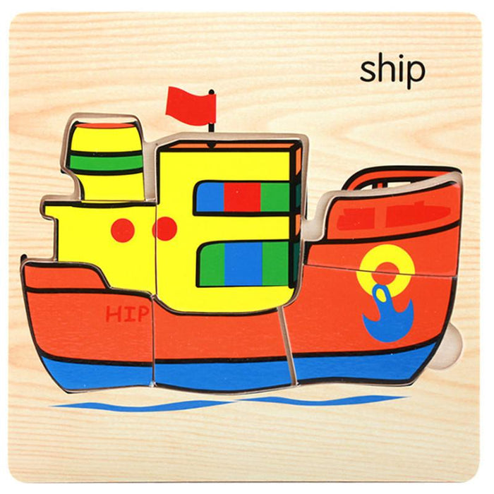 Children's Wooden Puzzle Toy