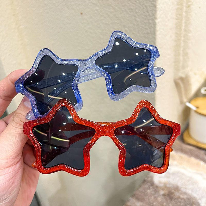 Children's colourful starlight sunglasses and sunglasses