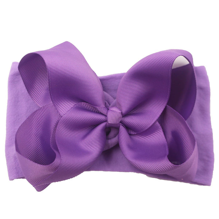 Bow headband nylon headband