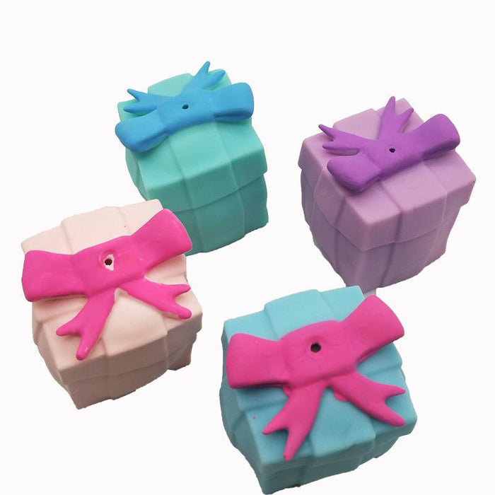 Flip Gift Box Cute Pet Pinch Animal Silicone Toy