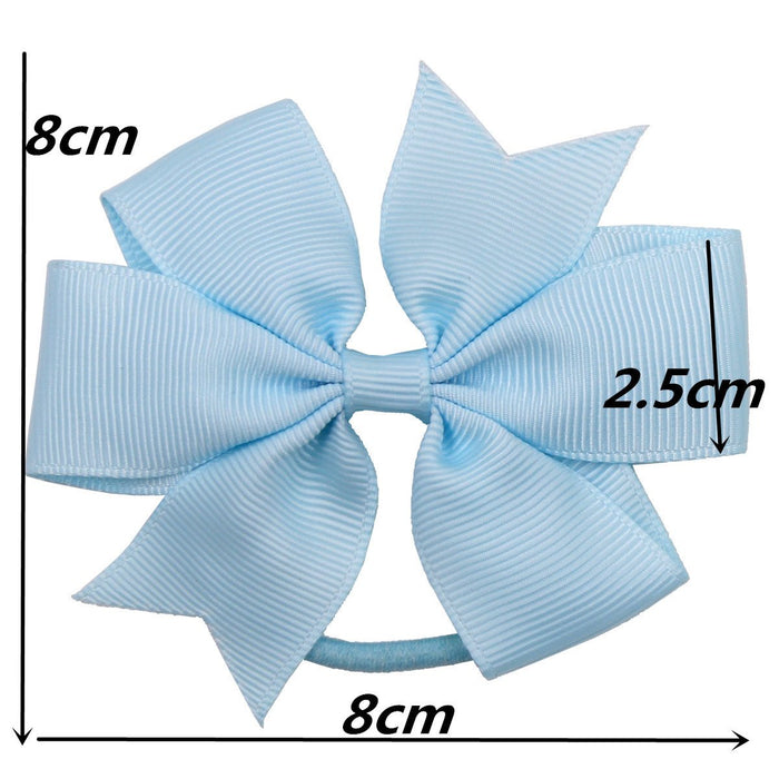 2PCS Hair tie with bow