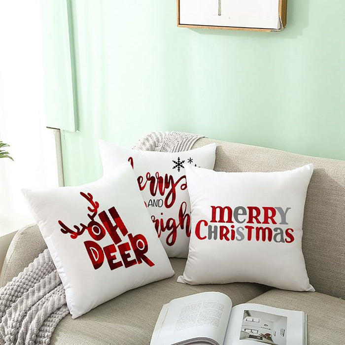 45cm Cushion Cover Christmas Decoration