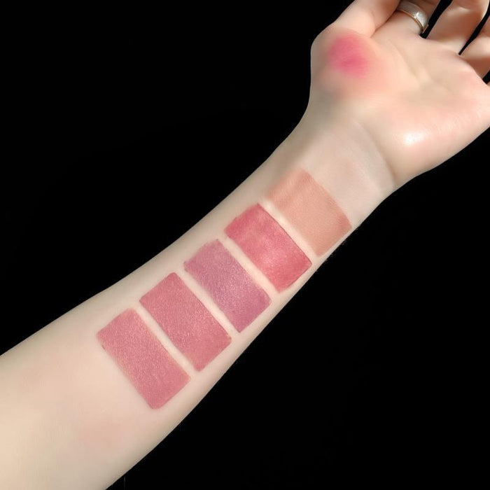 Matte 5-colour matte velvet lipstick