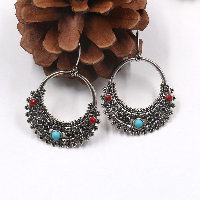 New Fashion Geometric Earrings Bohemian Vintage Earrings