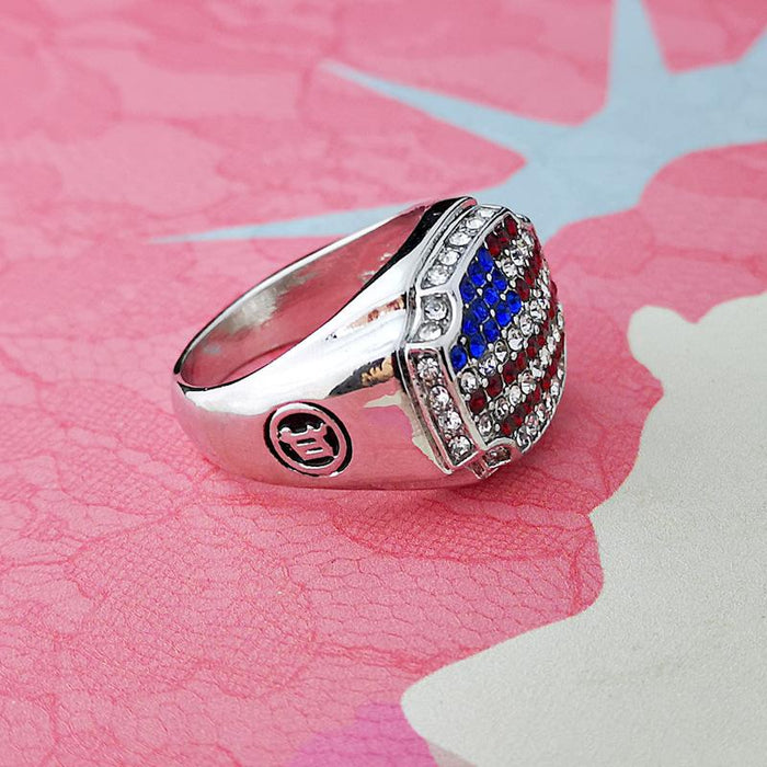 Creative Fashion National Flag Ring