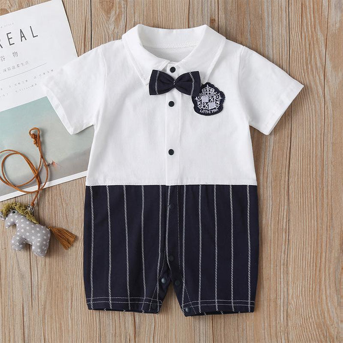 Little Gentleman Summer Short Sleeve Boys' Jumpsuit