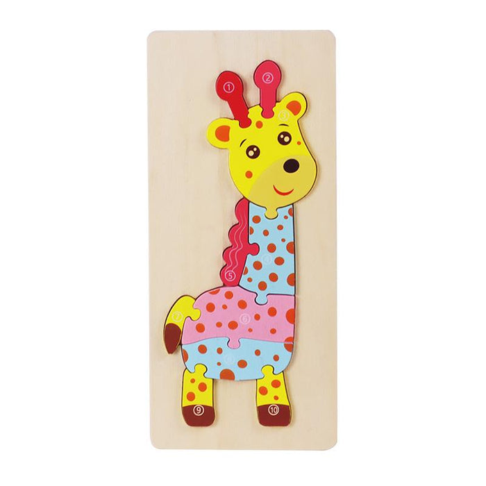 Children's Early Education Stereo Puzzle Toy