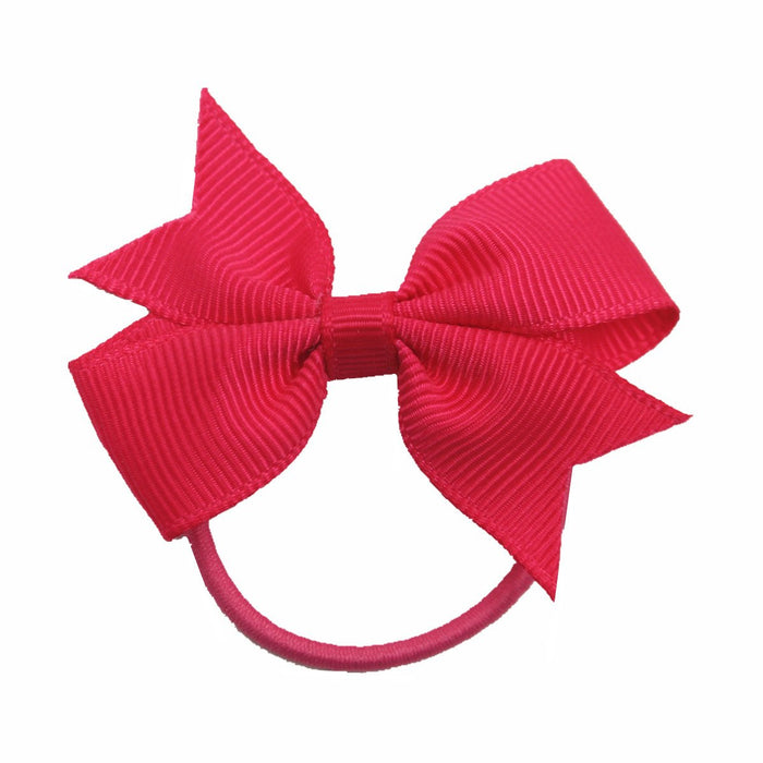 2PCS Children's jewelry bow elastic band