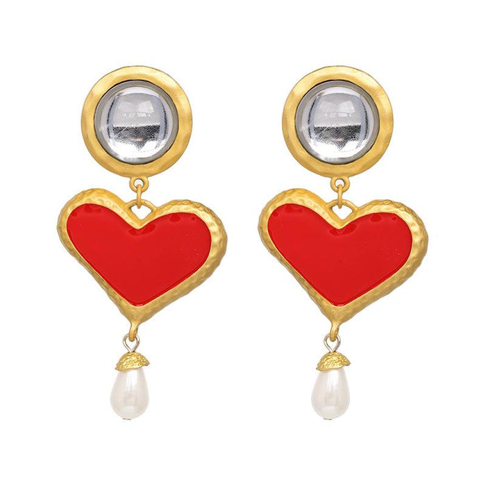 New Female Jewelry Love Earrings Accessories