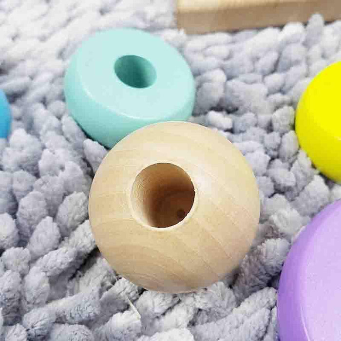 Children's Intelligence Rainbow Tower Wooden Toys