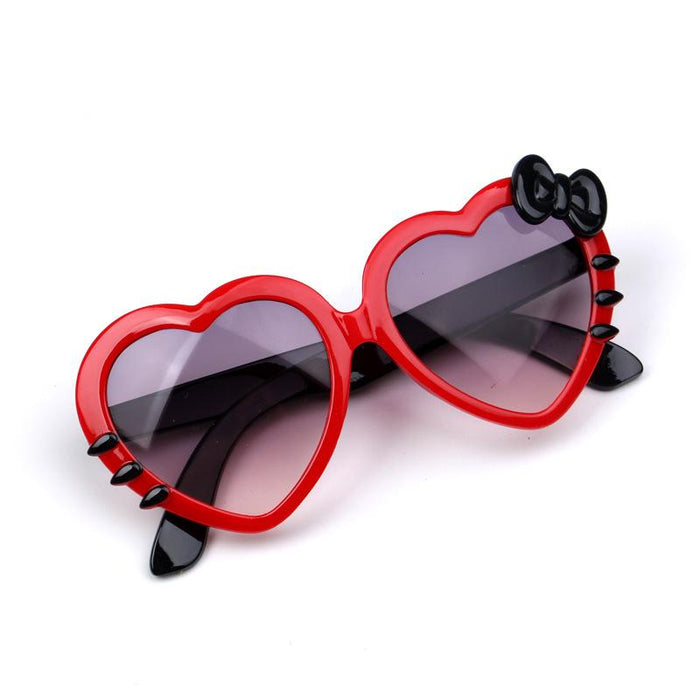 Children's heart Sunglasses heart-shaped glasses