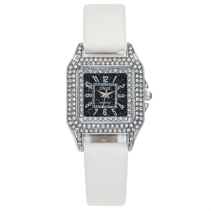 Fashion Star Studded Square Star Sky Digital Leisure Watch Llz20031