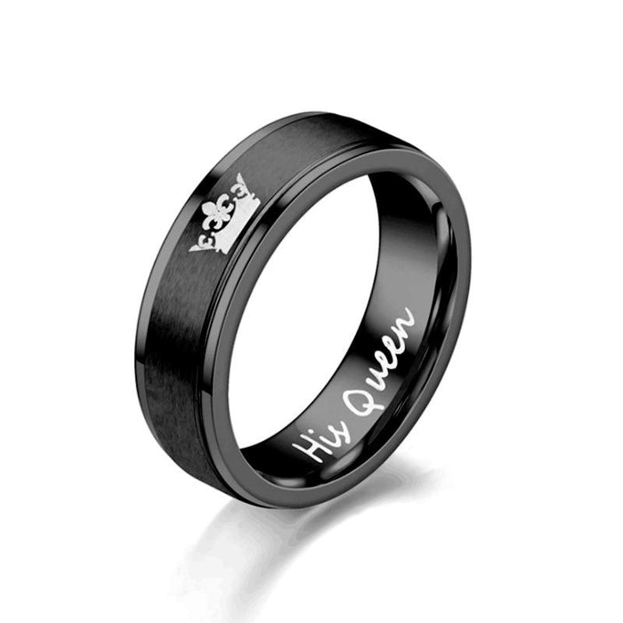 Stainless steel couple ring