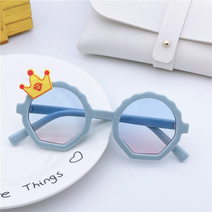 Children's small crown sunglasses and sun visors