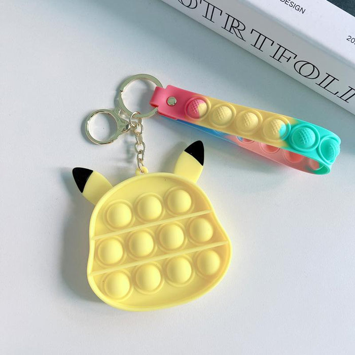 Bag decoration decompression toy key chain