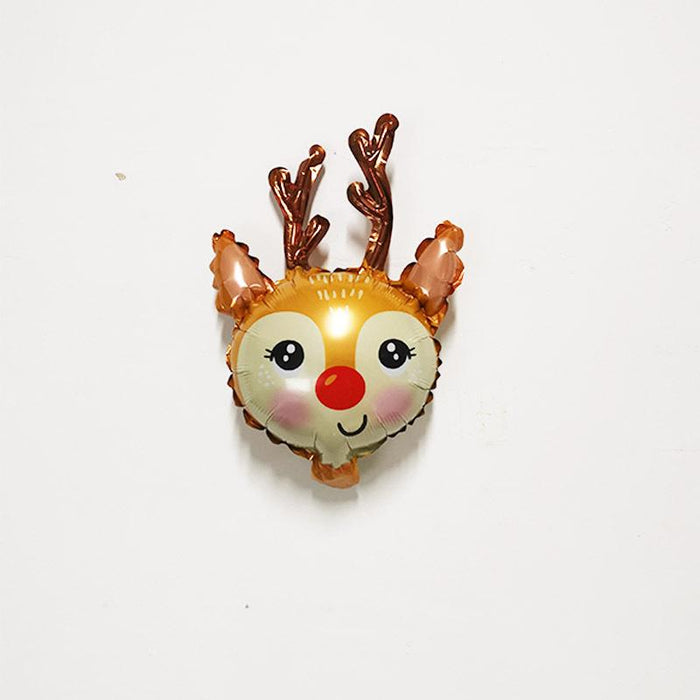 Christmas Foil Santa Claus Snowman Elk Balloons