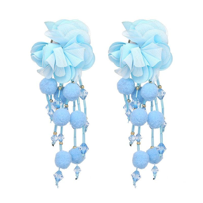 New Rose Fashion Tassel Women's Earrings Earrings