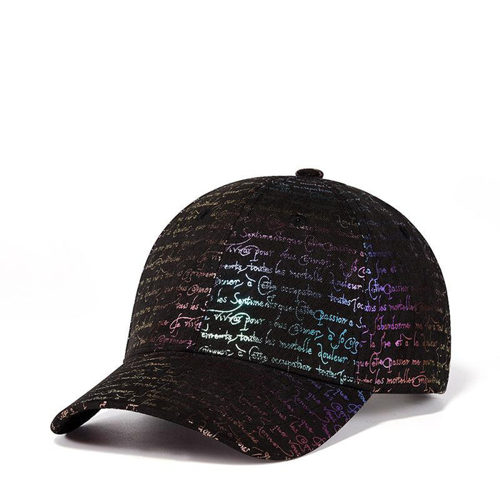 New Baseball Cap colour Changing Letter Cap